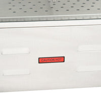 Nemco - 120V Single Door Rotating 4-Tier Pizza Merchandiser with 18" Racks - 6452 (ETA 4-6 Weeks)