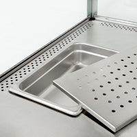 Nemco - 120V Single Door Rotating 4-Tier Pizza Merchandiser with 18" Racks - 6452 (ETA 4-6 Weeks)