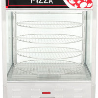 Nemco - 120V Single Door Rotating 4-Tier Pizza Merchandiser with 18" Racks - 6452 (ETA 4-6 Weeks)