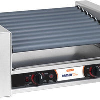 Nemco - 120V Slanted Hot Dog Roller Grill with GripsIt Non-Stick Coating with 27 Hot Dog Capacity - 8027SX-SLT (ETA 4-6 Weeks)