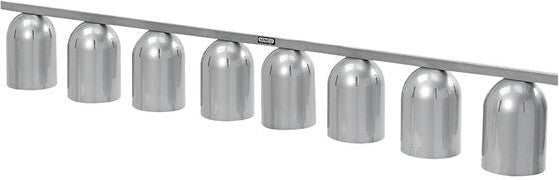Nemco - 120V Suspension Bar Heat Lamp 8 Bulb - 6006-8 (ETA 4-6 Weeks)