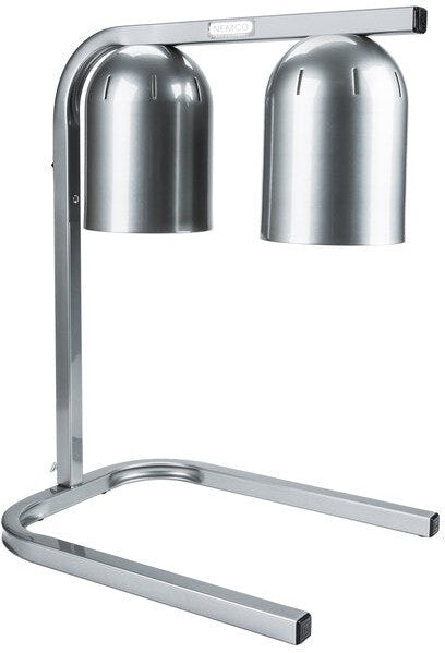 Nemco - 120V Two Bulb Freestanding Heat Lamp - 6000A-2 (ETA 4-6 Weeks)