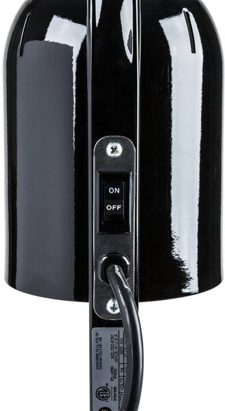 Nemco - 120V Two Bulb Freestanding Heat Lamp with Black Finish - 6000A-2B (ETA 4-6 Weeks)