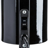 Nemco - 120V Two Bulb Freestanding Heat Lamp with Black Finish - 6000A-2B (ETA 4-6 Weeks)