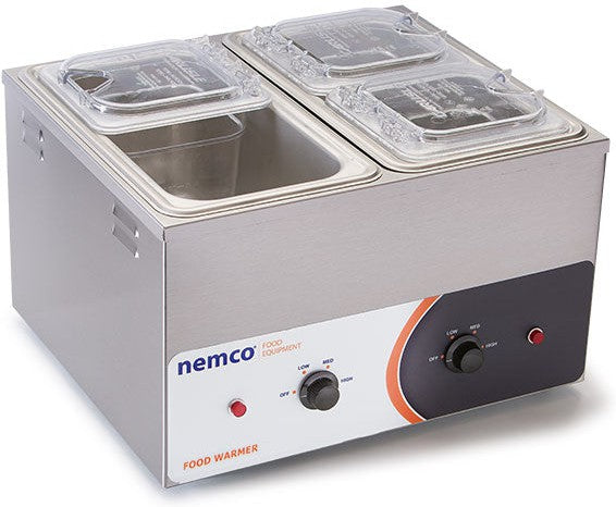 Nemco - 1/3 Size Double Well Countertop Food Warmer or Rethermalizer - 6140 (ETA 4-6 Weeks)