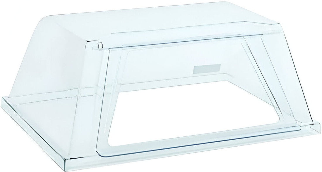 Nemco - 19" Polycarbonate Self Serve Sneeze Guard for 8018 Series Roller Grills - 8018GD (ETA 4-6 Weeks)