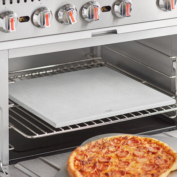 Nemco - 19" x 19" Square Cordierite Pizza Stone for 6205 Oven - 66795 (ETA 4-6 Weeks)
