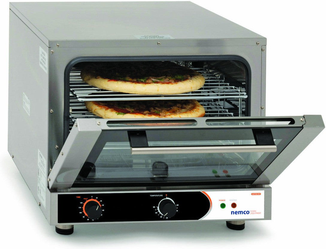 Nemco - 208-240V Half-Size Countertop Convection Oven with 4 Pans - 6225-28 (ETA 4-6 Weeks)