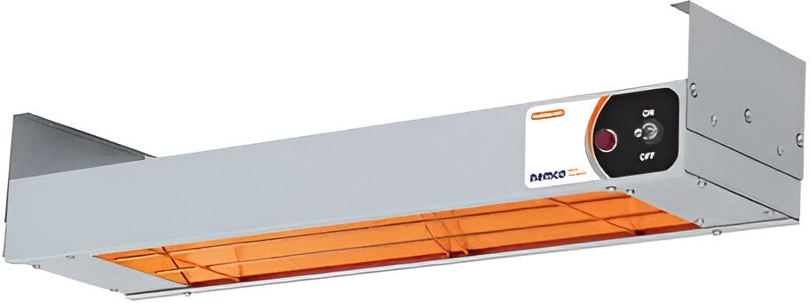 Nemco - 208V 72" Single Infrared Strip Heater with Infinite Temperature Control - 6151-72-208 (ETA 4-6 Weeks)
