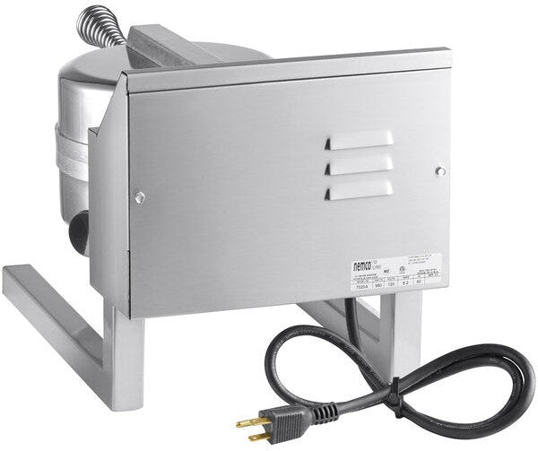 Nemco - 208V Single Non-Stick Belgian Waffle Maker with Fixed Grids and Silverstone - 7020A-1S208 (ETA 4-6 Weeks)