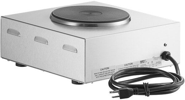 Nemco - 240V Electric Countertop Hot Plate with 1 Solid Burner - 6310-1-240 (ETA 4-6 Weeks)