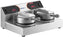 Nemco - 240V SilverStone Non-Stick Dual Waffle Maker - 7000A-2S240 (ETA 4-6 Weeks)