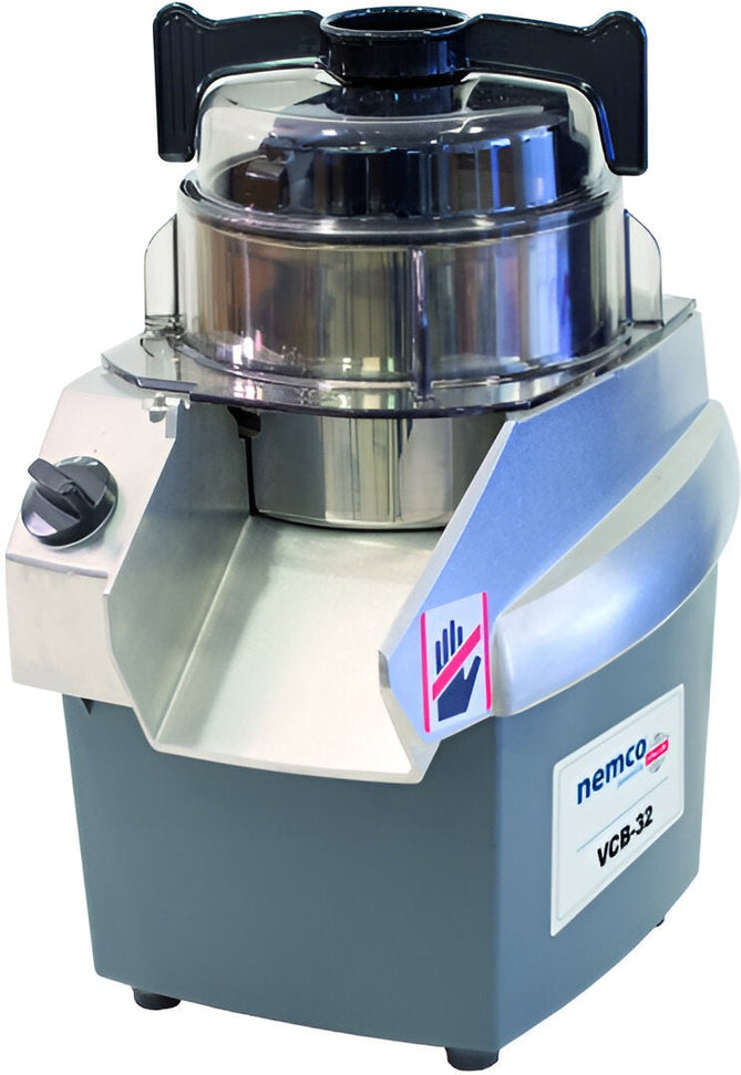 Nemco - 3 QT 2-Speed Stainless Steel Batch Bowl Food Processor - VCB-32 (ETA 4-6 Weeks)