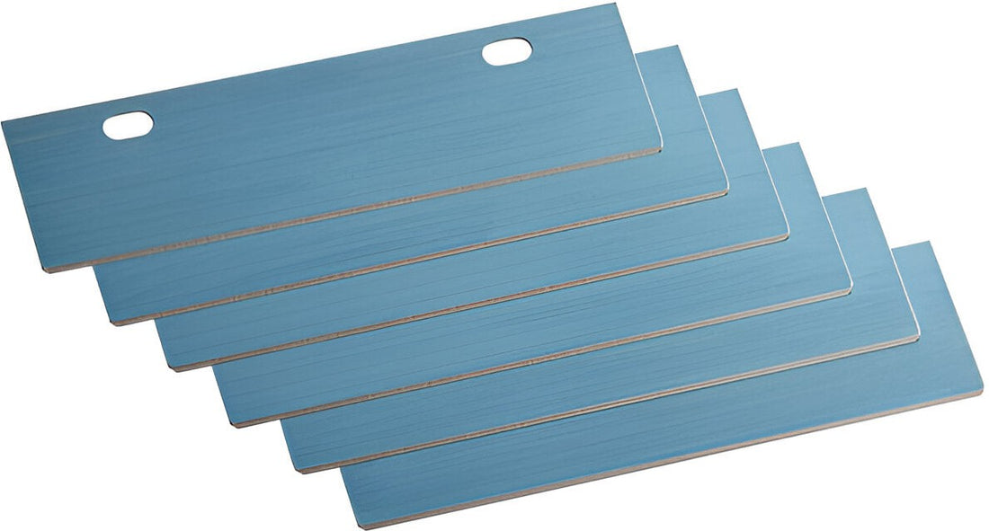 Nemco - 6" Replacement Blades For 55825 Easy Grill Scraper, Pack of 6 - 55607-6 (ETA 4-6 Weeks)