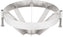Nemco - 8 Section Easy Apple Corer Blade Assembly for 55550 Easy Wedger / Apple Corer - 490-8 (ETA 4-6 Weeks)