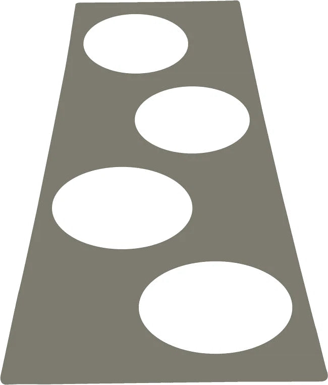 Nemco - Four Holes Adapter Plate for 4 QT Insets Fits 6055A-43 - 68592 (ETA 4-6 Weeks)