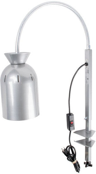 Nemco - Single Bulb Clamp On Infrared Bulb Food Warmer with Adjustable 2' Gooseneck - 6004-4 (ETA 4-6 Weeks)