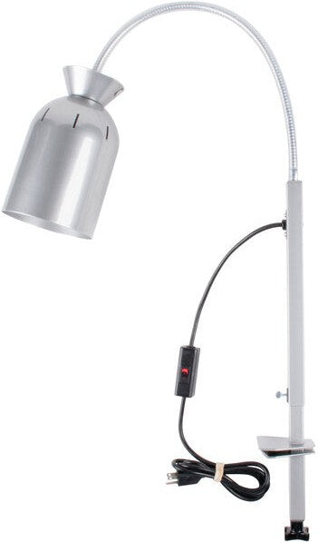 Nemco - Single Bulb Clamp On Infrared Bulb Food Warmer with Adjustable 2' Gooseneck - 6004-4 (ETA 4-6 Weeks)