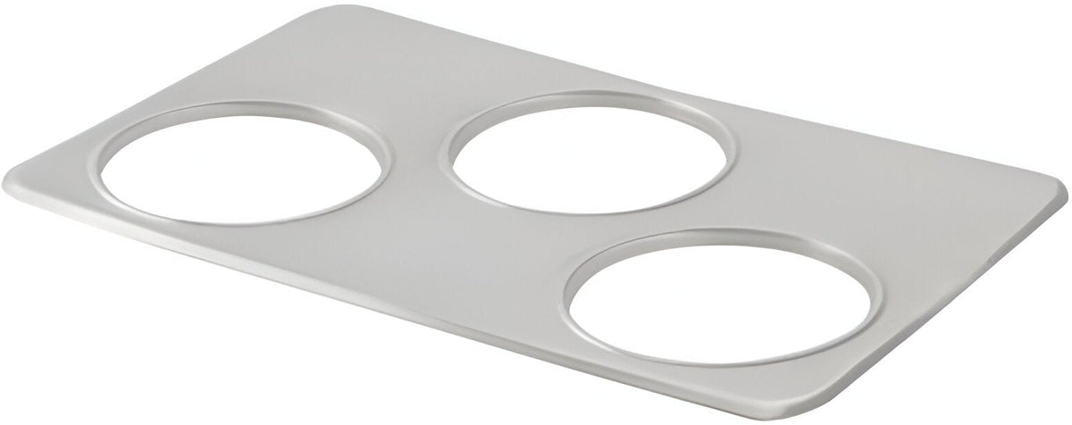 Nemco - Three Hole Adapter Plate for 7 QT Insets - 68591 (ETA 4-6 Weeks)
