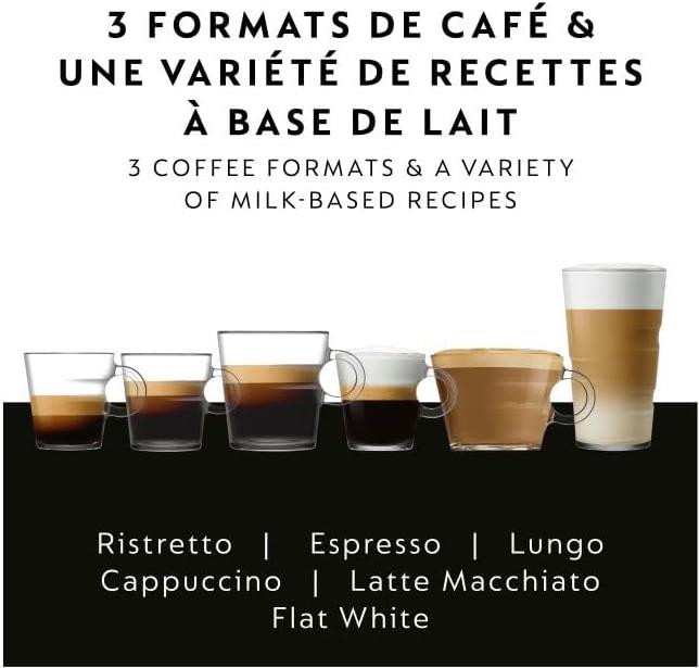 Nespresso - Black Gran Lattissima Espresso Machine by De’Longhi - EN640BCA