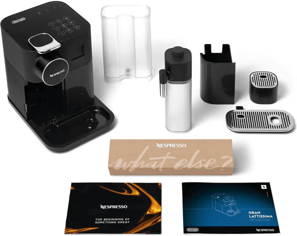 Nespresso - Black Gran Lattissima Espresso Machine by De’Longhi - EN640BCA