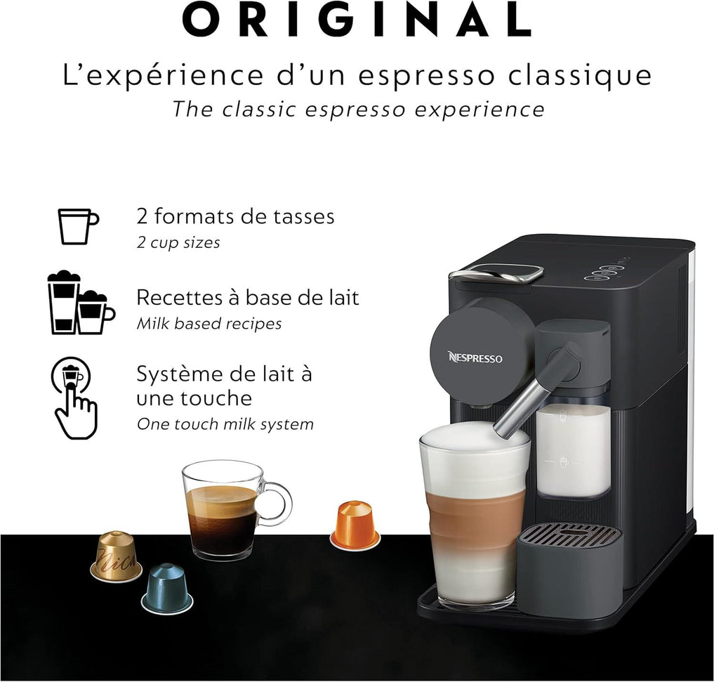 Nespresso - Black Lattissima One - EN510BCA