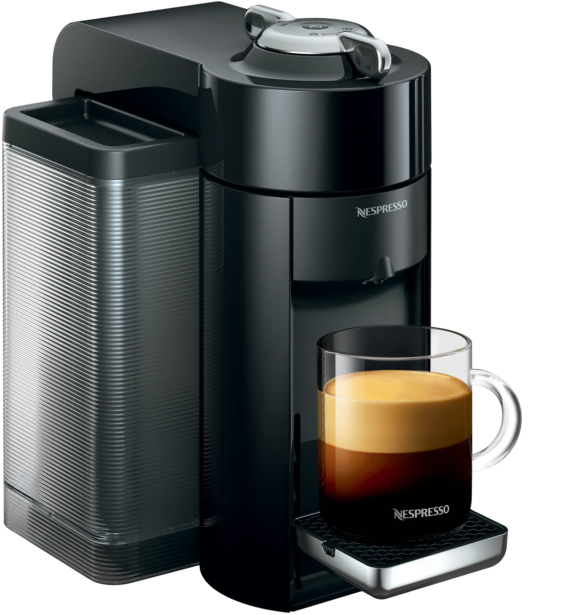 Nespresso - Black Vertuo Evoluo Coffee and Espresso Machine by De'Longhi - ENV135BCA