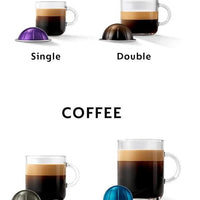 Nespresso - Black Vertuo Evoluo Coffee and Espresso Machine with Aeroccino by De'Longhi - ENV135BAECA