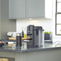 Nespresso - Black Vertuo Evoluo Coffee and Espresso Machine with Aeroccino by De'Longhi - ENV135BAECA