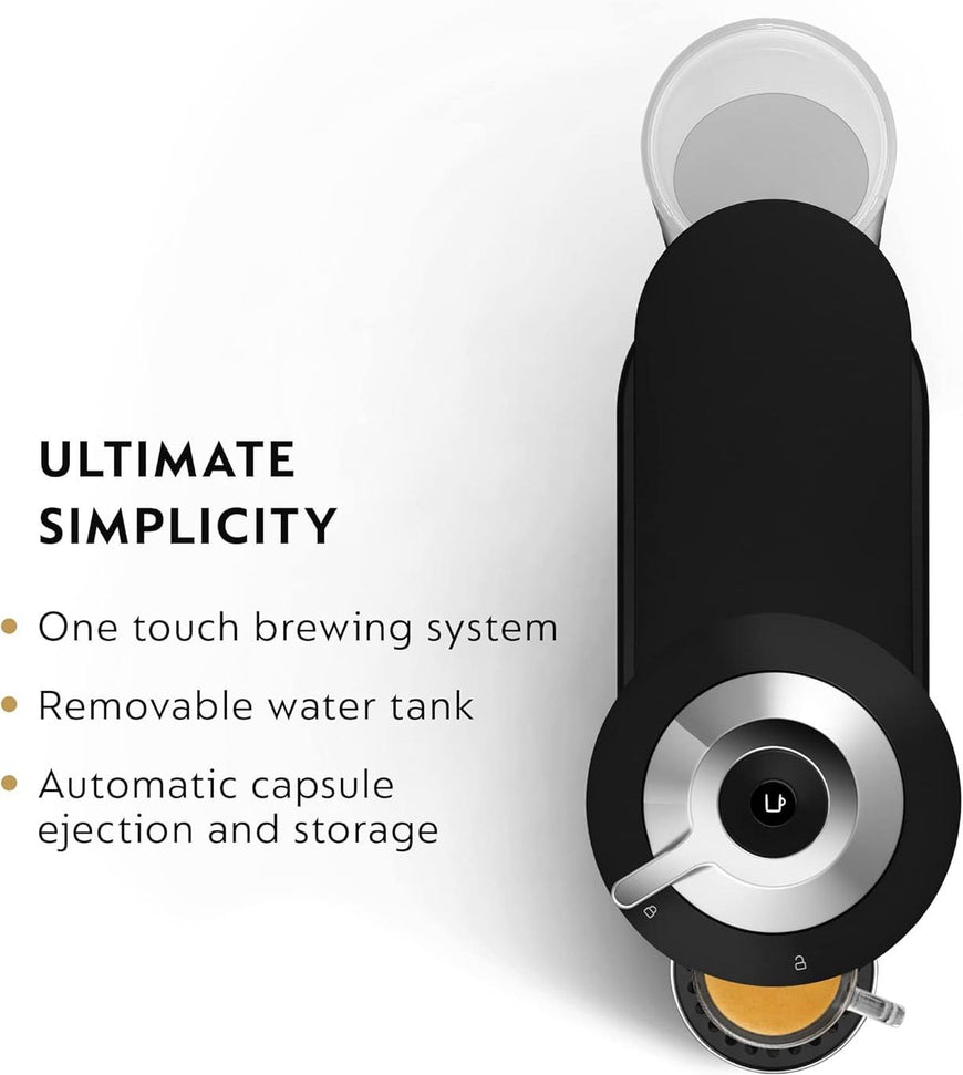 Nespresso - Black Vertuo Next Coffee Maker and Espresso Machine by Breville - ENV120BCA
