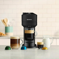 Nespresso - Black Vertuo Next Coffee and Espresso Machine with Aeroccino by De'Longhi - ENV120BAECA