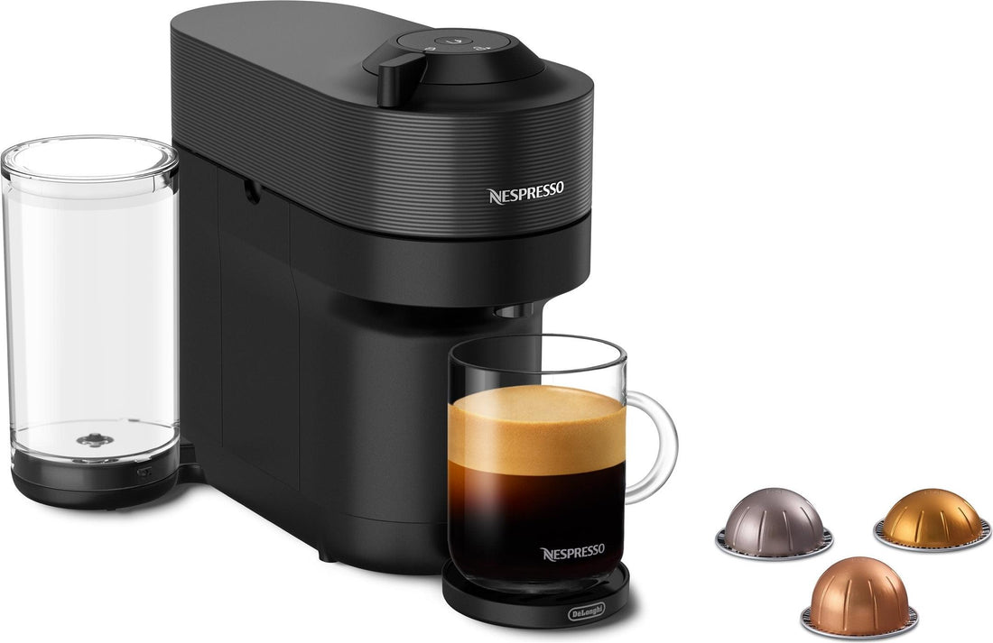 Nespresso - Black Vertuo Pop+ Espresso Machine by De'Longhi - ENV92BCA
