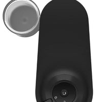 Nespresso - Black Vertuo Pop+ Espresso Machine with Aeroccino by De'Longhi - ENV92BAECA