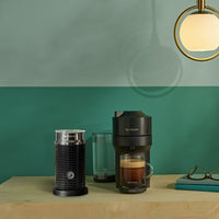 Nespresso - Black Vertuo Pop+ Espresso Machine with Aeroccino by De'Longhi - ENV92BAECA