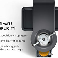 Nespresso - Graphite Metal Vertuo Evoluo Coffee and Espresso Machine with Aeroccino by De'Longhi - ENV135GYAECA