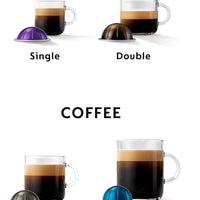 Nespresso - Graphite Metal Vertuo Evoluo Coffee and Espresso Machine with Aeroccino by De'Longhi - ENV135GYAECA