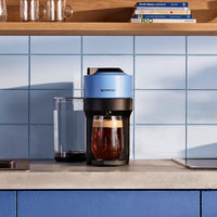 Nespresso - Pacific Blue Vertuo Pop+ Coffee and Espresso Machine by De'Longhi - ENV92ACA