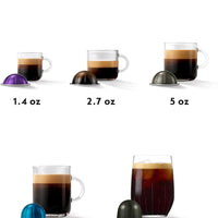 Nespresso - Pacific Blue Vertuo Pop+ Coffee and Espresso Machine by De'Longhi - ENV92ACA