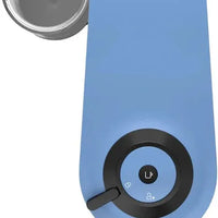 Nespresso - Pacific Blue Vertuo Pop+ Coffee and Espresso Machine with Aeroccino by De'Longhi - ENV92AAECA