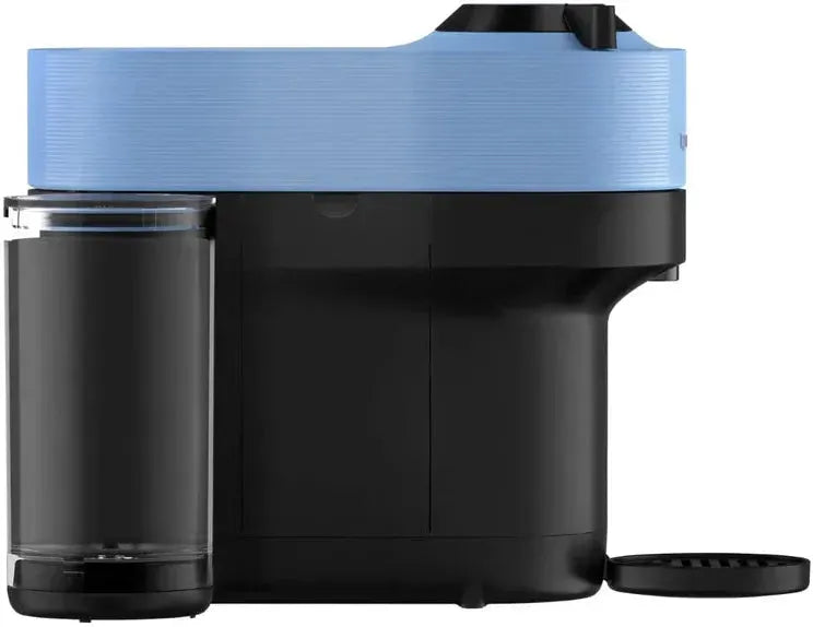 Nespresso - Pacific Blue Vertuo Pop+ Coffee and Espresso Machine with Aeroccino by De'Longhi - ENV92AAECA
