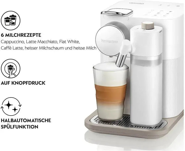 Nespresso - White Gran Lattissima Espresso Machine by De’Longhi - EN640WCA