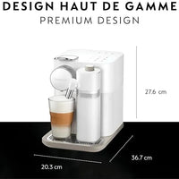 Nespresso - White Gran Lattissima Espresso Machine by De’Longhi - EN640WCA