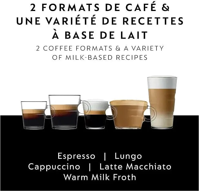 Nespresso - White Gran Lattissima Espresso Machine by De’Longhi - EN640WCA