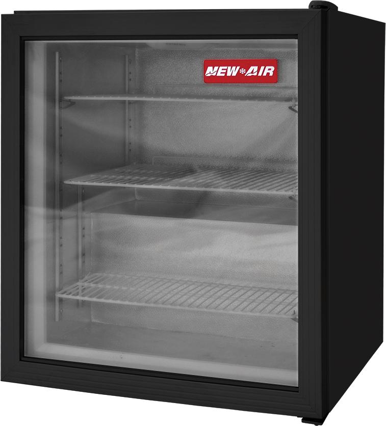 New Air - 20" Black Countertop Display Cooler - NCR-20-HB