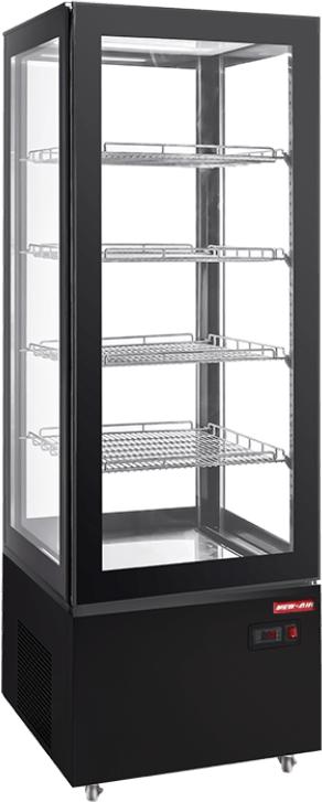 New Air - 21" Upright Glass Refrigerated Display Case - NUDC-21-S