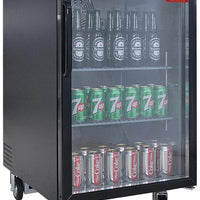 New Air - 23" Single Glass Door Back Bar Cooler - NBB-23-SG