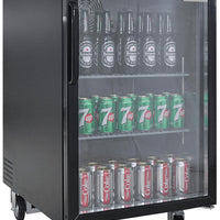 New Air - 23" Single Glass Door Back Bar Cooler - NBB-23-SG