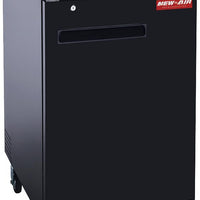 New Air - 23" Single Solid Door Back Bar Cooler - NBB-23-SB