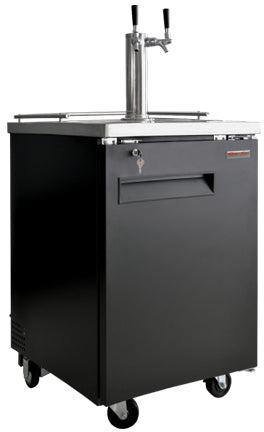 New Air - 23" Single Solid Door Beer Dispenser - NBD-23-SB