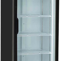 New Air - 24" Single Glass Door Refrigerated Merchandiser with Illuminated Canopy - NGR-036-H